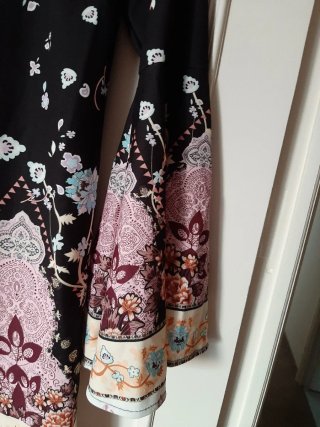 Vestido Sophie Atelier estampado floral