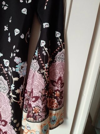 Vestido Sophie Atelier estampado floral
