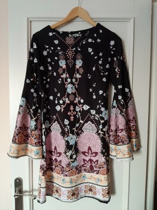 Vestido Sophie Atelier estampado floral
