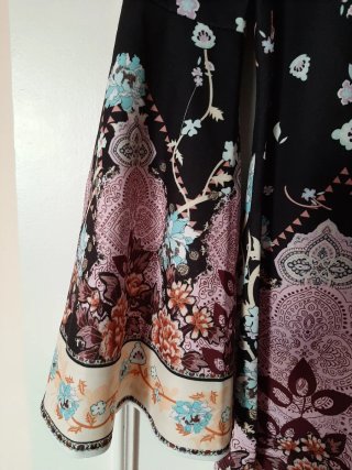 Vestido Sophie Atelier estampado floral