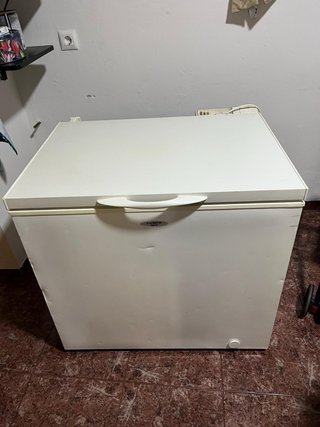 Congelador arcón blanco