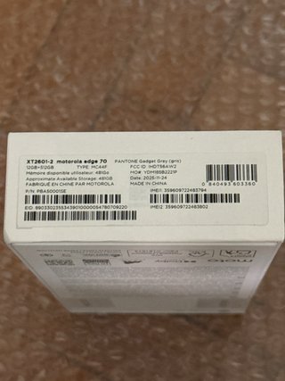 Motorola Edge 70 Grigio