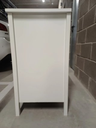 Cómoda Ikea Koppang 3 cajones blanca
