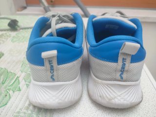 Scarpe uomo grigie e blu n.43
