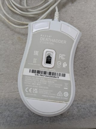 Razer DeathAdder Essential Ratón Gaming Blanco