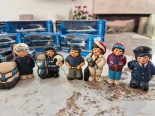 Modellini Auto Polizia di Stato, statuette Thun e