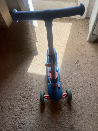 Patinete infantil 3 ruedas azul