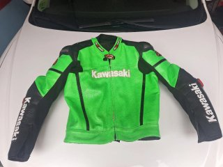 TRAJE COMPLETO Moto Kawasaki Verdes