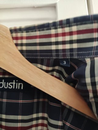 Camisa de cuadros Dustin talla 3