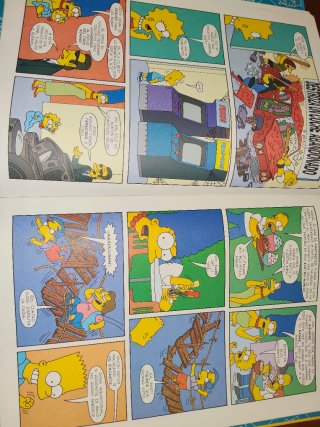 Lote 2 Libros Cómics Los Simpson - Magos del Humor