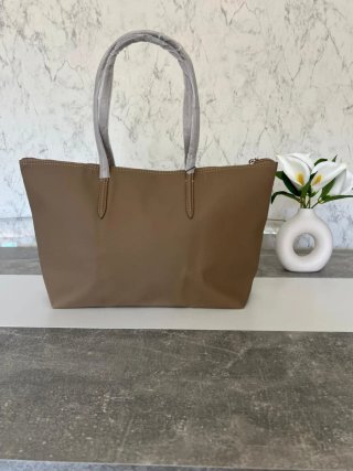 Bolso mujer Lacoste Marrón claro Tote