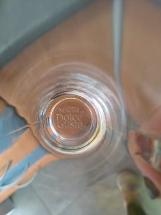 Juego de 4 Tazas de Café de Cristal