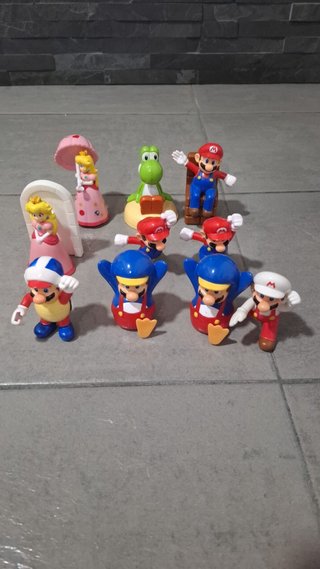 Muñecos Super Mario McDonald's