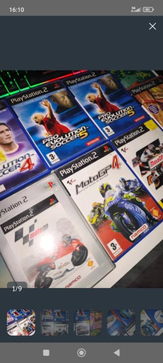 Pro Evolution Soccer y MotoGP