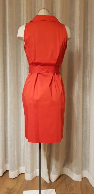 Vestido Roberto Verino Talla 40 Rojo