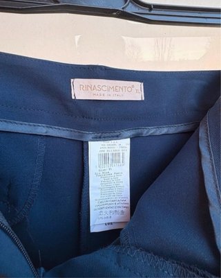 Giacca blazer blu Rinascimento