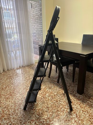 Escalera plegable 5 peldaños