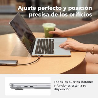 Funda rígida transparente para MacBook Air