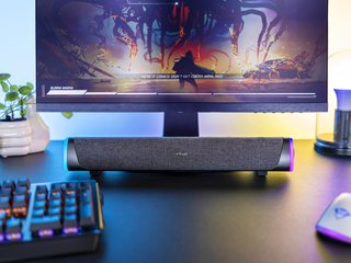 Trust Gaming barra sonido RGB PC portátil