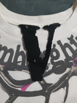 Vlone Yamborghini Yams Day tee bianca