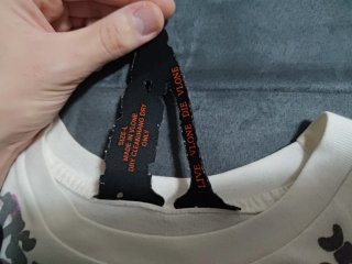 Vlone Yamborghini Yams Day tee bianca