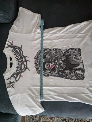 Vlone Yamborghini Yams Day tee bianca