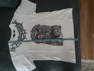 Vlone Yamborghini Yams Day tee bianca
