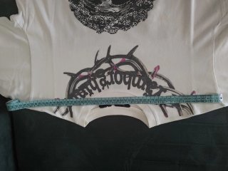 Vlone Yamborghini Yams Day tee bianca