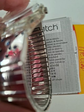 Orologio Swatch con cristalli Swarovski