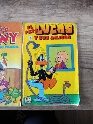 Lote 2 cómics clásicos Looney Tunes