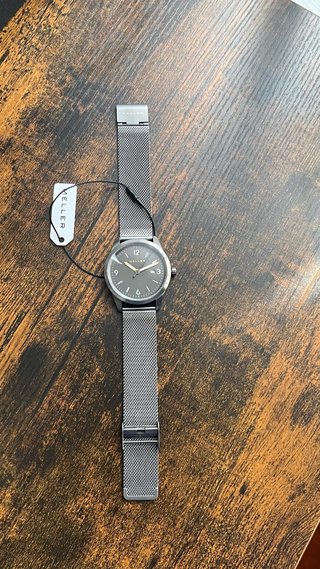 Reloj Meller Negro y Plateado