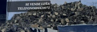 Leña para chimenea o barbacoa