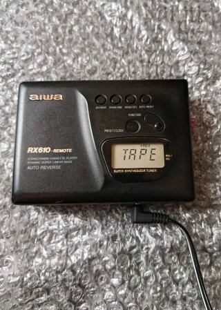 Aiwa RX610 Walkman Radio Cassette Player