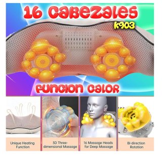 Masajeador cuello y espalda.