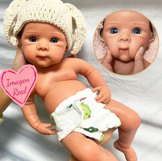 Muñeca Reborn Bebé Silicona flexible