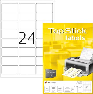 Etichette autoadesive TopStick per stampanti