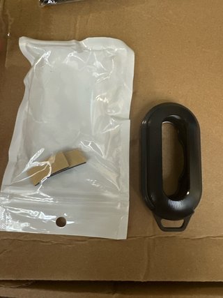 Funda protectora negra para Xiaomi Mi Band
