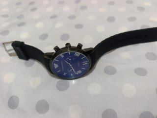 Reloj Negro y Azul