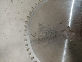 CMT hoja diámetro 200 mm acabados