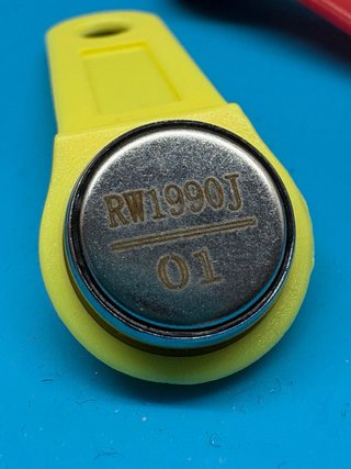 5 RW1990 TM1990A iButton keyfobs tag riscrivibili