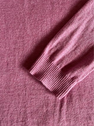 Jersey algodón ligero GAP mujer rosa