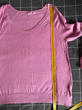 Jersey algodón ligero GAP mujer rosa