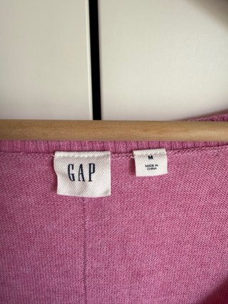 Jersey algodón ligero GAP mujer rosa