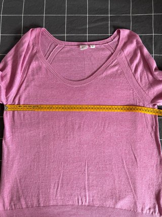 Jersey algodón ligero GAP mujer rosa