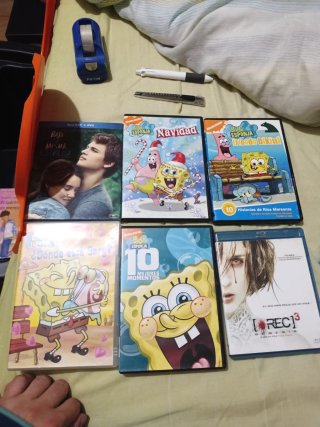 Películas Bob Esponja,Bajo la Misma Estrella y rec