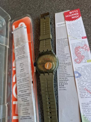 Swatch Scuba Libre Whalebone SUUG400 Nuovo