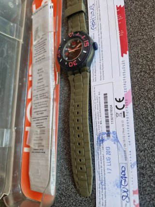 Swatch Scuba Libre Whalebone SUUG400 Nuovo