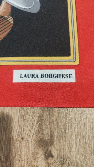 Pañuelo seda Laura Borghese golf