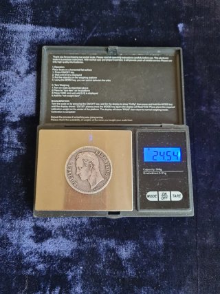 Moneda Plata Bolívar Libertador año 1935