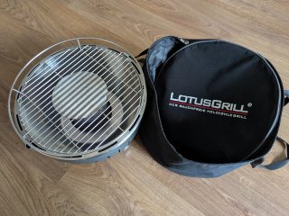 Barbacoa Lotusgrill gris/plata
